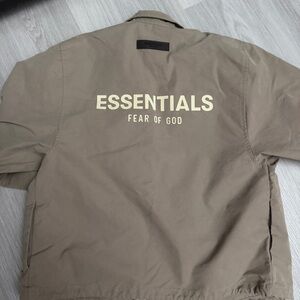Essentials Beige Outerwear